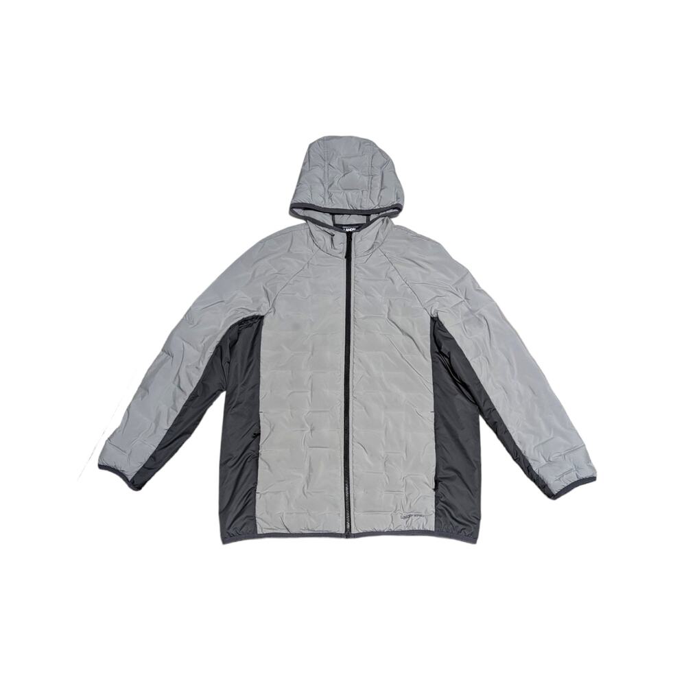 Lands End Insulated Double Weave Down Jacket Hood Puffer Winterwear Womens
